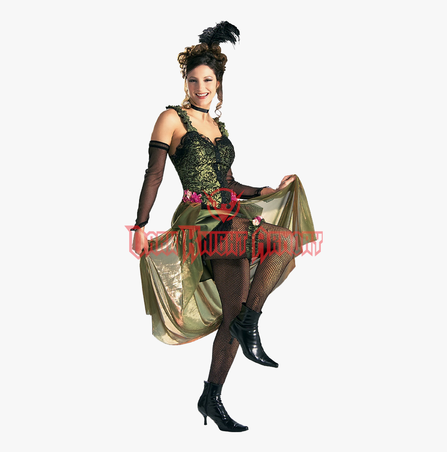 1920s Girl Transparent & Png Clipart Free Download - Western Saloon Girl, Transparent Clipart