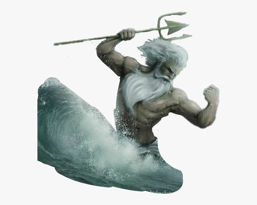 #freetoedit #poseidon #greekmythology #greek #mythology - Poseidon Tattoo, Transparent Clipart