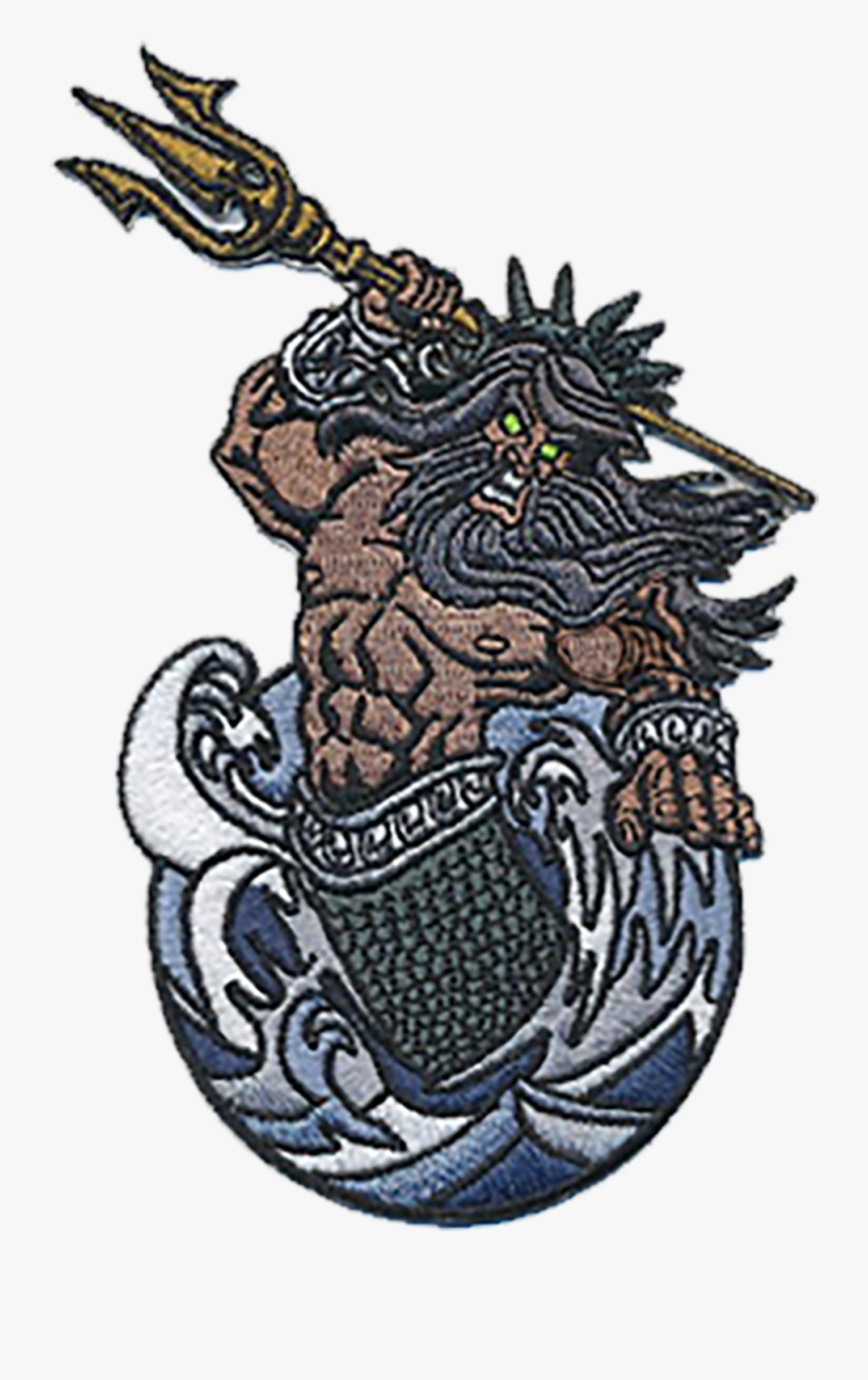Greek God Poseidon Symbol, Transparent Clipart