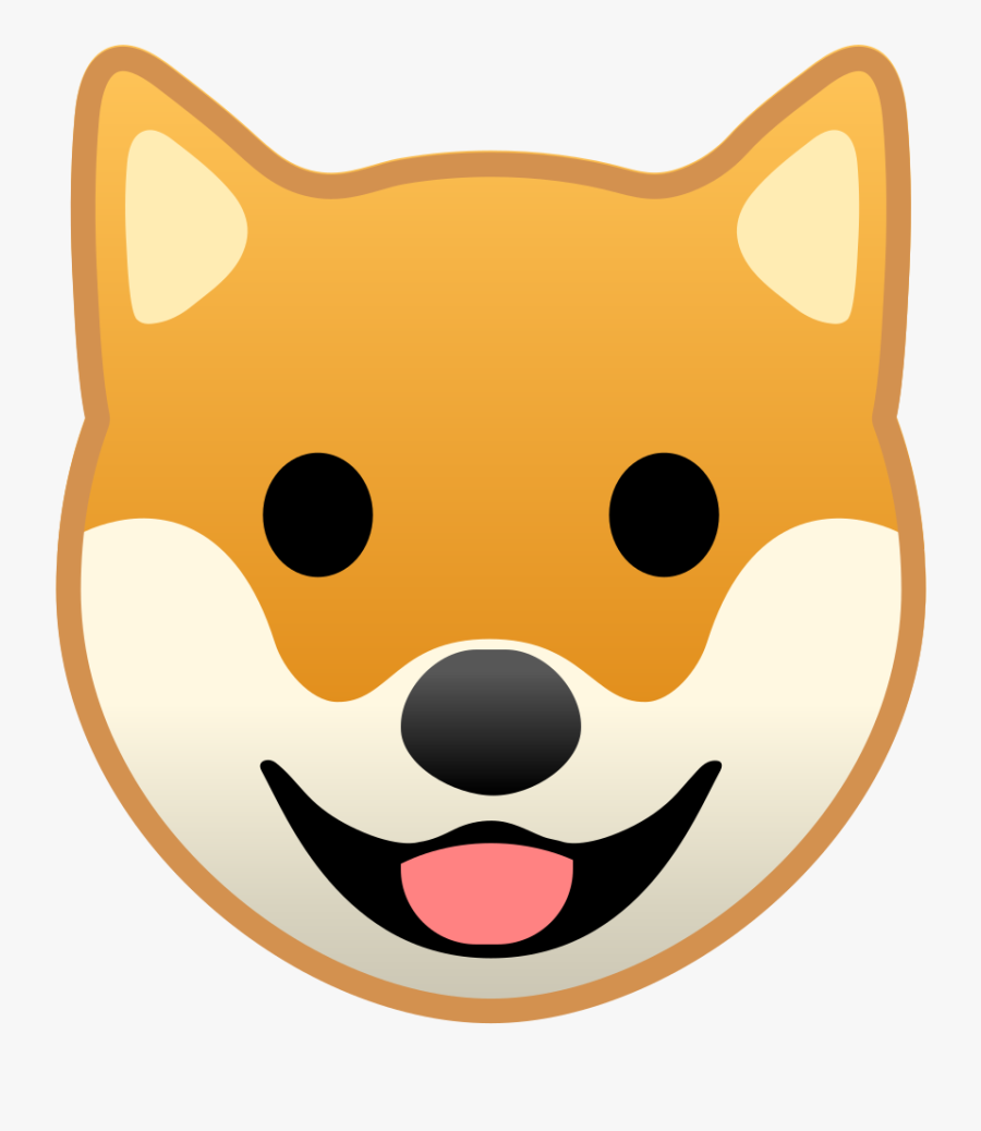 Fox - Dog Emoji, Transparent Clipart