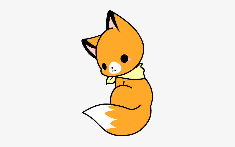 #fox #kawaii #awww #freetoedit - Cute Chibi Fox, Transparent Clipart