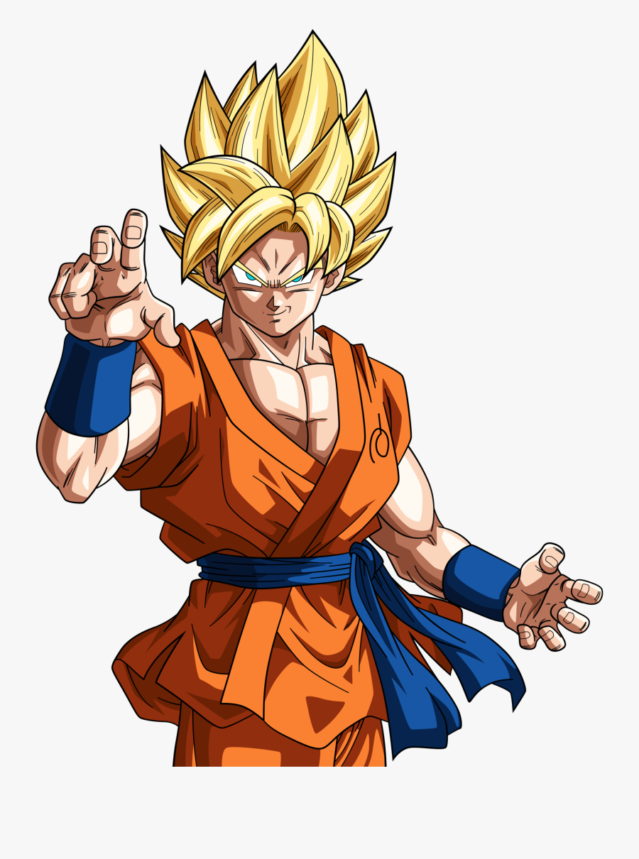 Dragon Ball Clipart Super Saiyan - Dragon Ball Super Saiyan Goku, Transparent Clipart