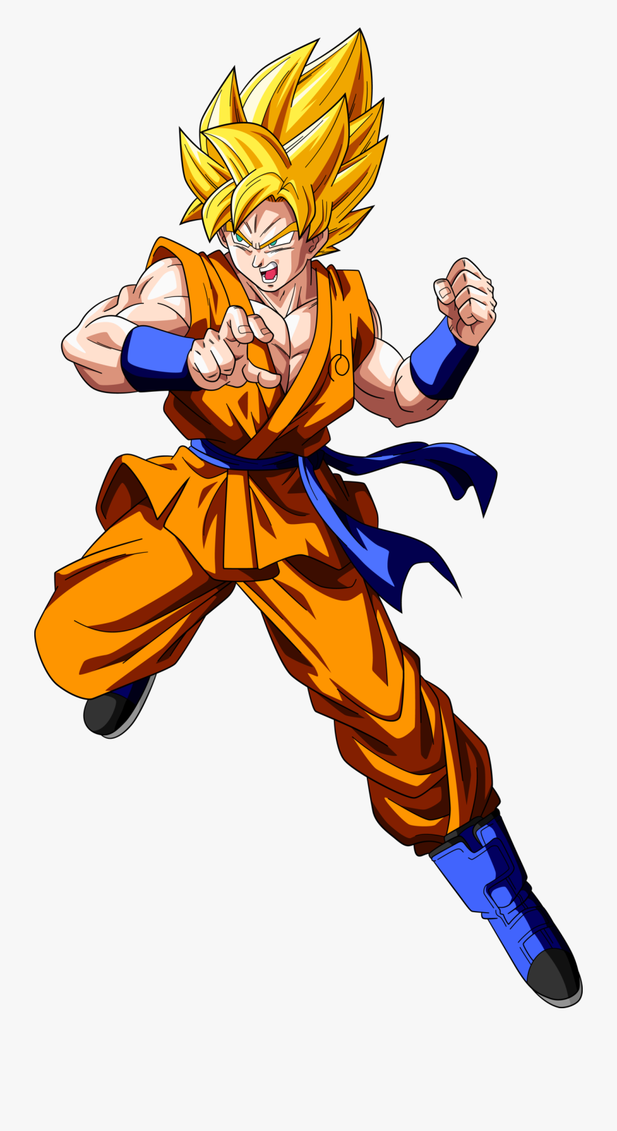 Goku Clipart Super Saiyan2 - Goku Fukkatsu No F Ssj, Transparent Clipart