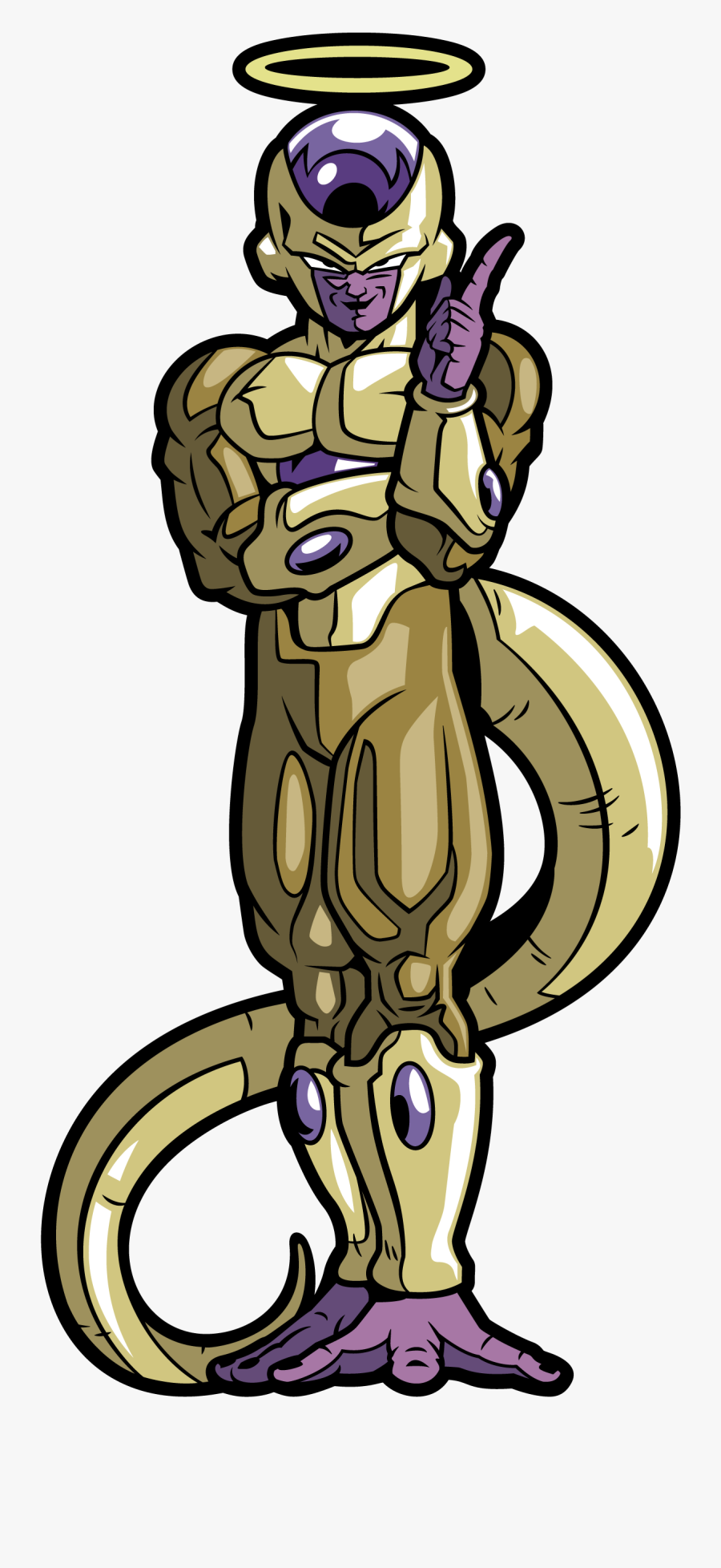 Frieza Figpin, Transparent Clipart