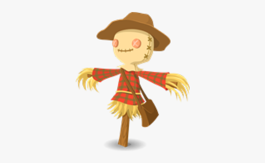 Scarecrow Thinking Cliparts - Clip Art Cute Scarecrow, Transparent Clipart