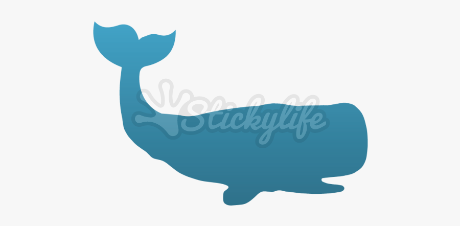 Whale Vinyl Decal - Illustration, Transparent Clipart
