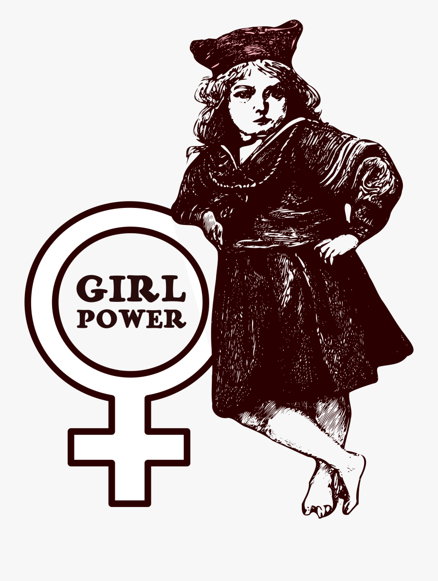 Free Public Domain Clipart Peaceful Woman & Clip Art - Png Power Girl, Transparent Clipart