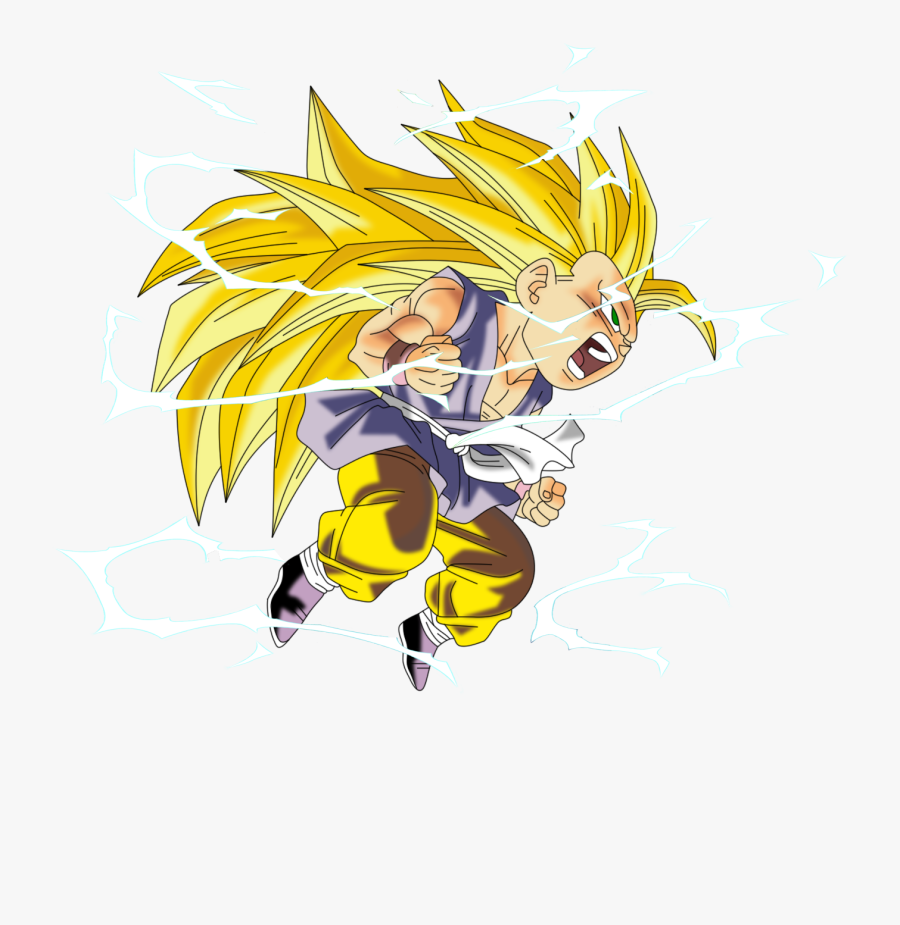 Goku Clipart Super Saiyan3 - Dragon Ball Gt Goku Ssj3 Png, Transparent Clipart