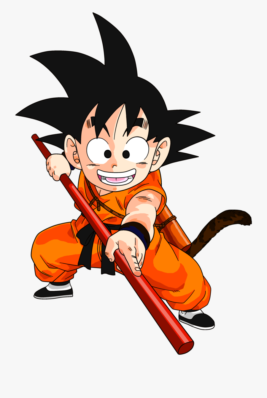 Clipart Resolution 1024*1475 - Goku Kid, Transparent Clipart