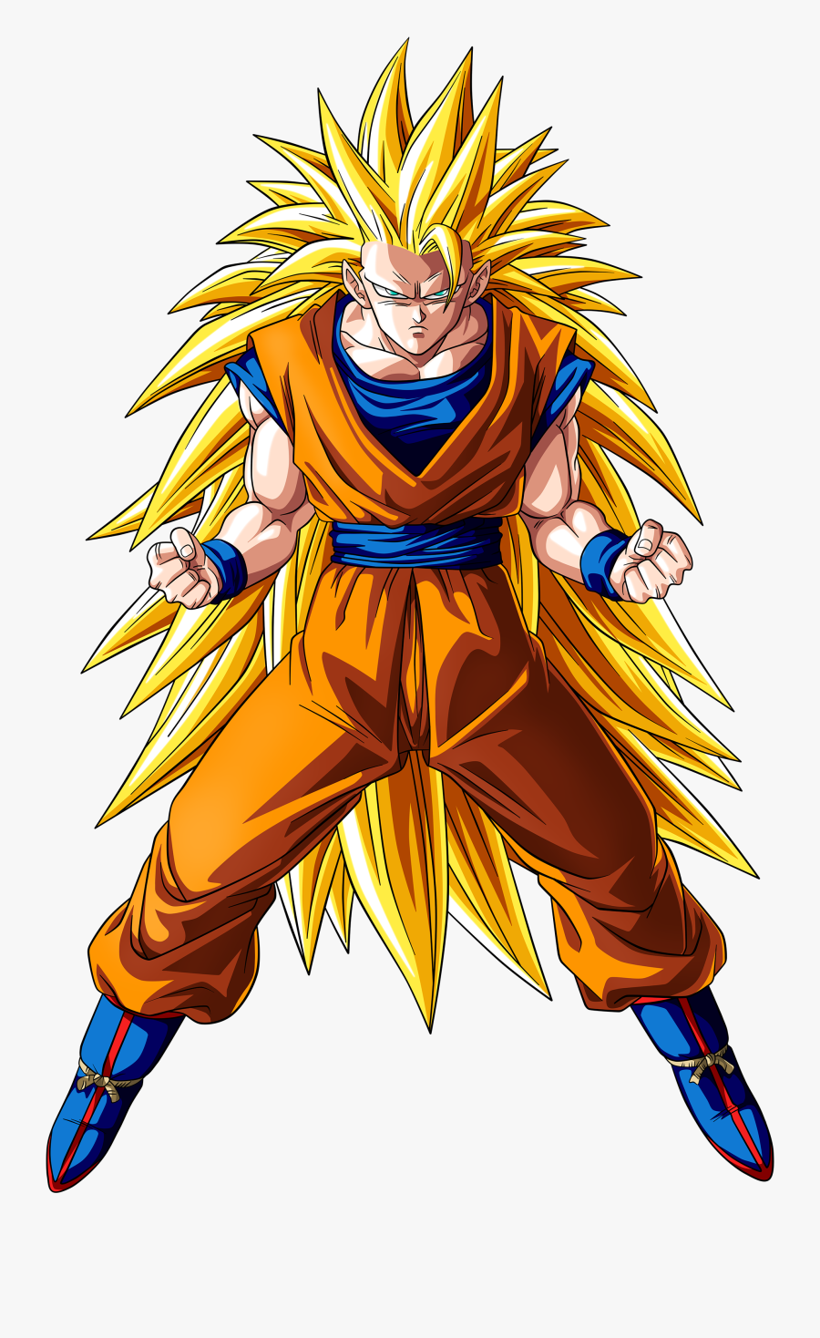 Free Download Goku Super Saiyan 3 Png Clipart Goku - Super Sayayin 3, Transparent Clipart