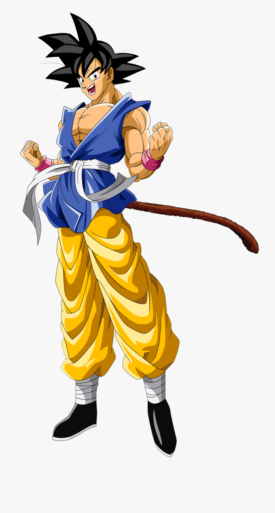 Goku Clipart Full Body - Dragon Ball Gt Goku Adult, Transparent Clipart