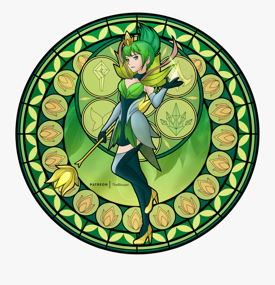 Kingdom Hearts Stained Glass, Transparent Clipart