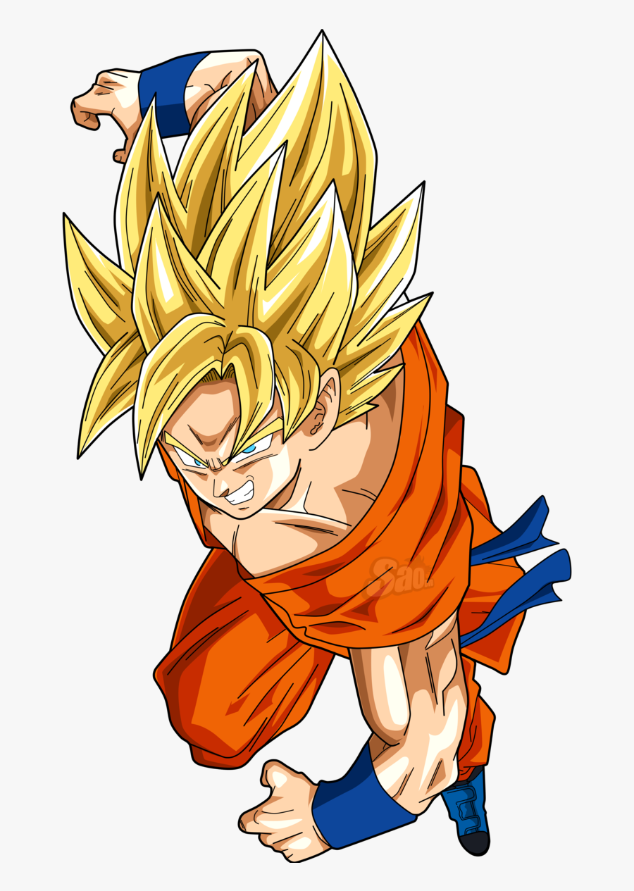 Cartoon,anime,dragon Ball,illustration,clip Art,fictional - Goku Super Saiyan 1 Dbs, Transparent Clipart
