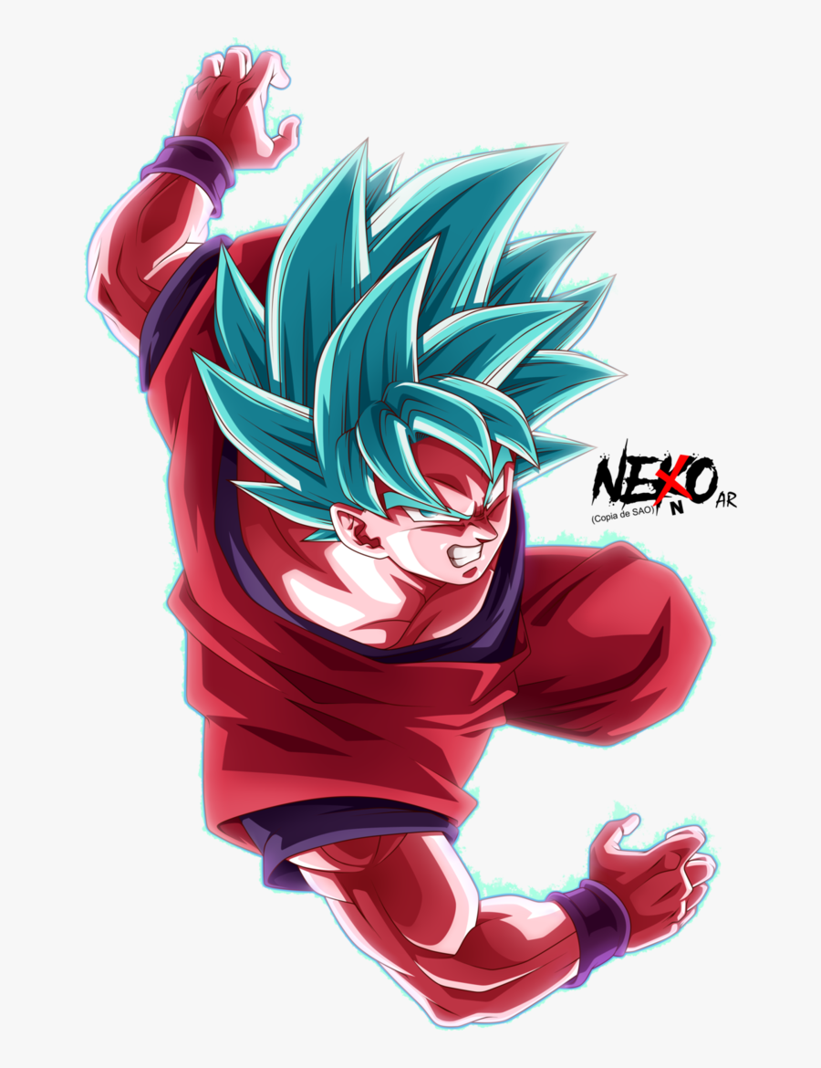 Son Goku Blue Kaioken - Super Saiyan Blue Kaioken Goku Png, Transparent Clipart