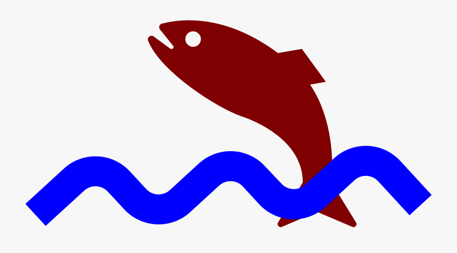 Fish, Jumping, Water, Animal, Waves, Sea Life - Animated Fish Jumping Out Of Water, Transparent Clipart