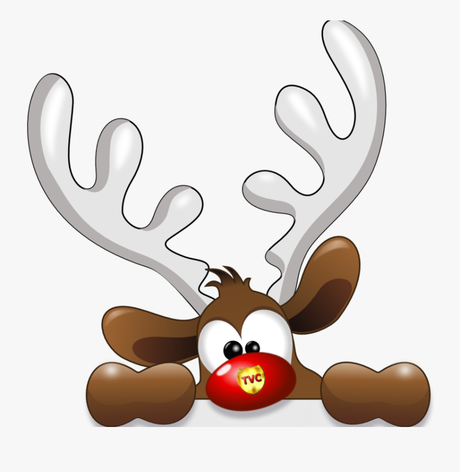 Rudolph Reindeer Santa Claus Christmas Clip Art - Christmas Reindeer Clipart Free, Transparent Clipart