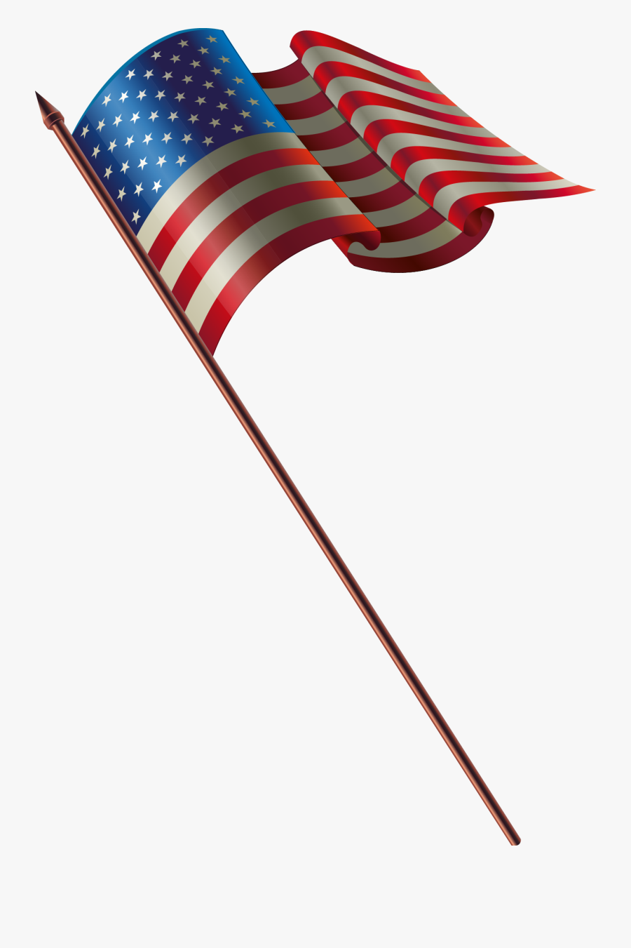 America Clipart American Freedom - Flag Of The United States, Transparent Clipart