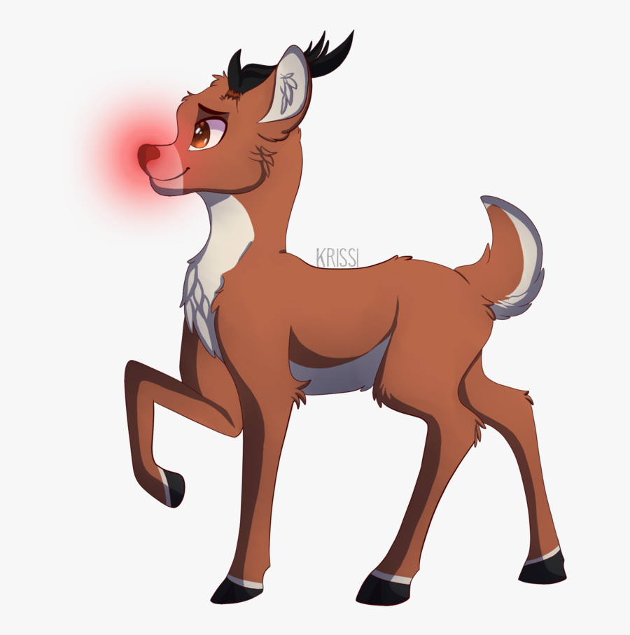 Rudolph The Red Nosed Reindeer Png, Transparent Clipart