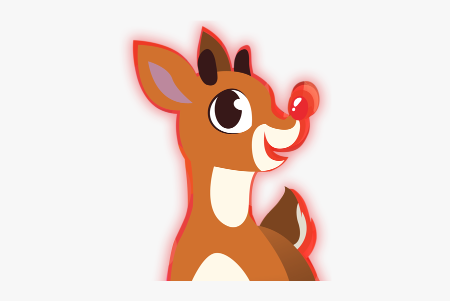 Transparent Rudolph The Red Nosed Reindeer Png, Transparent Clipart