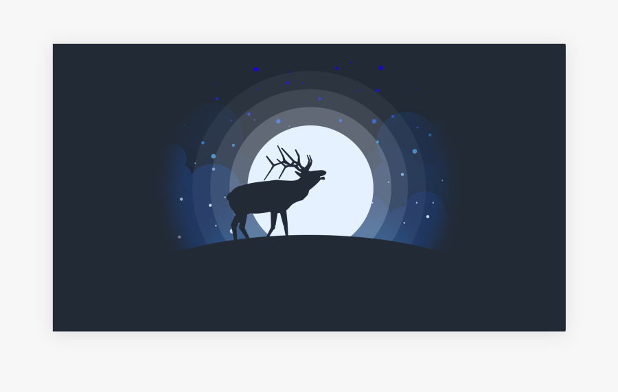 Clip Art Reindeer Wallpaper - Elk, Transparent Clipart
