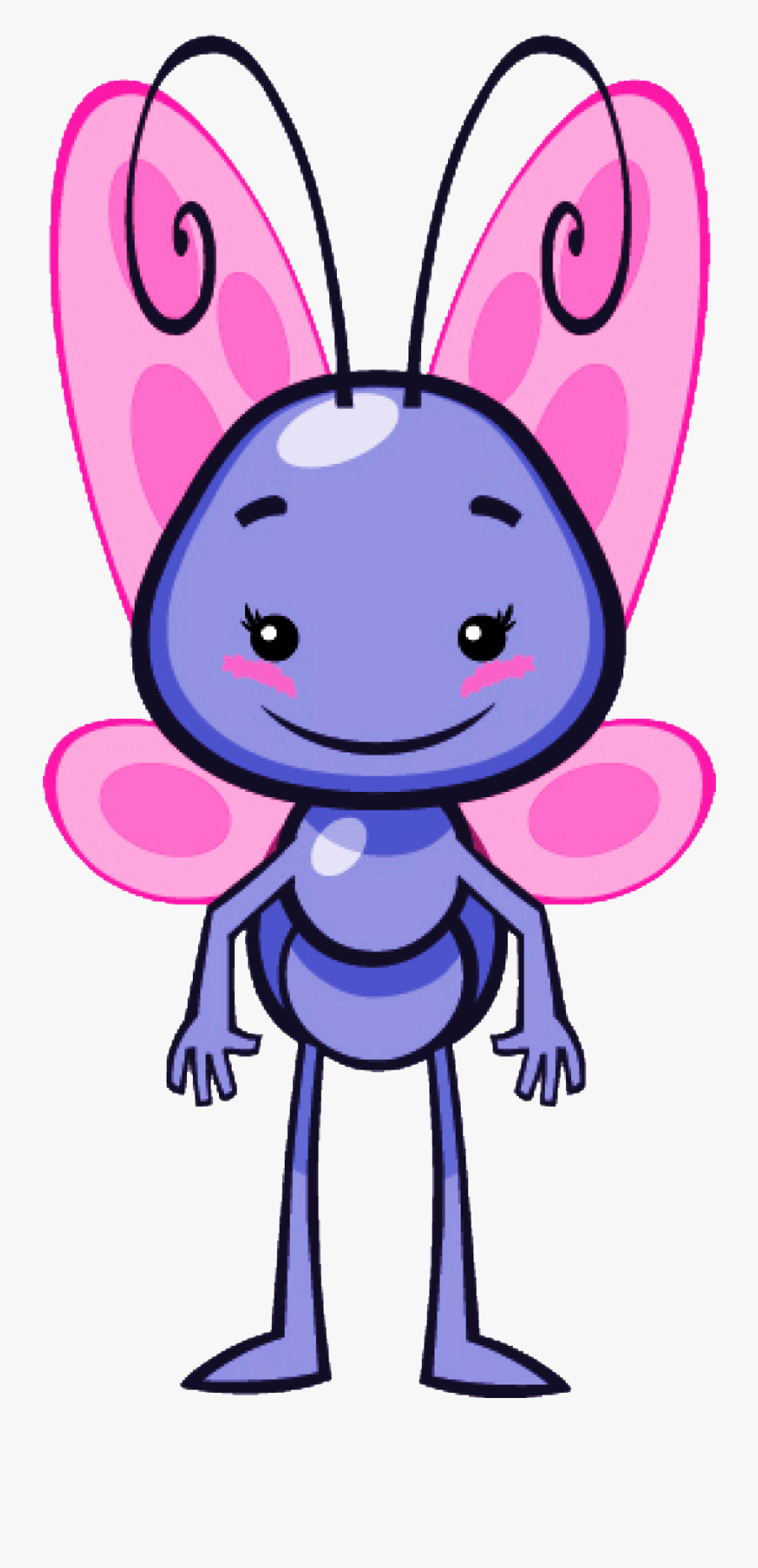 Clip Art Borboletinha Png - Borboletinha Galinha Pintadinha Png, Transparent Clipart