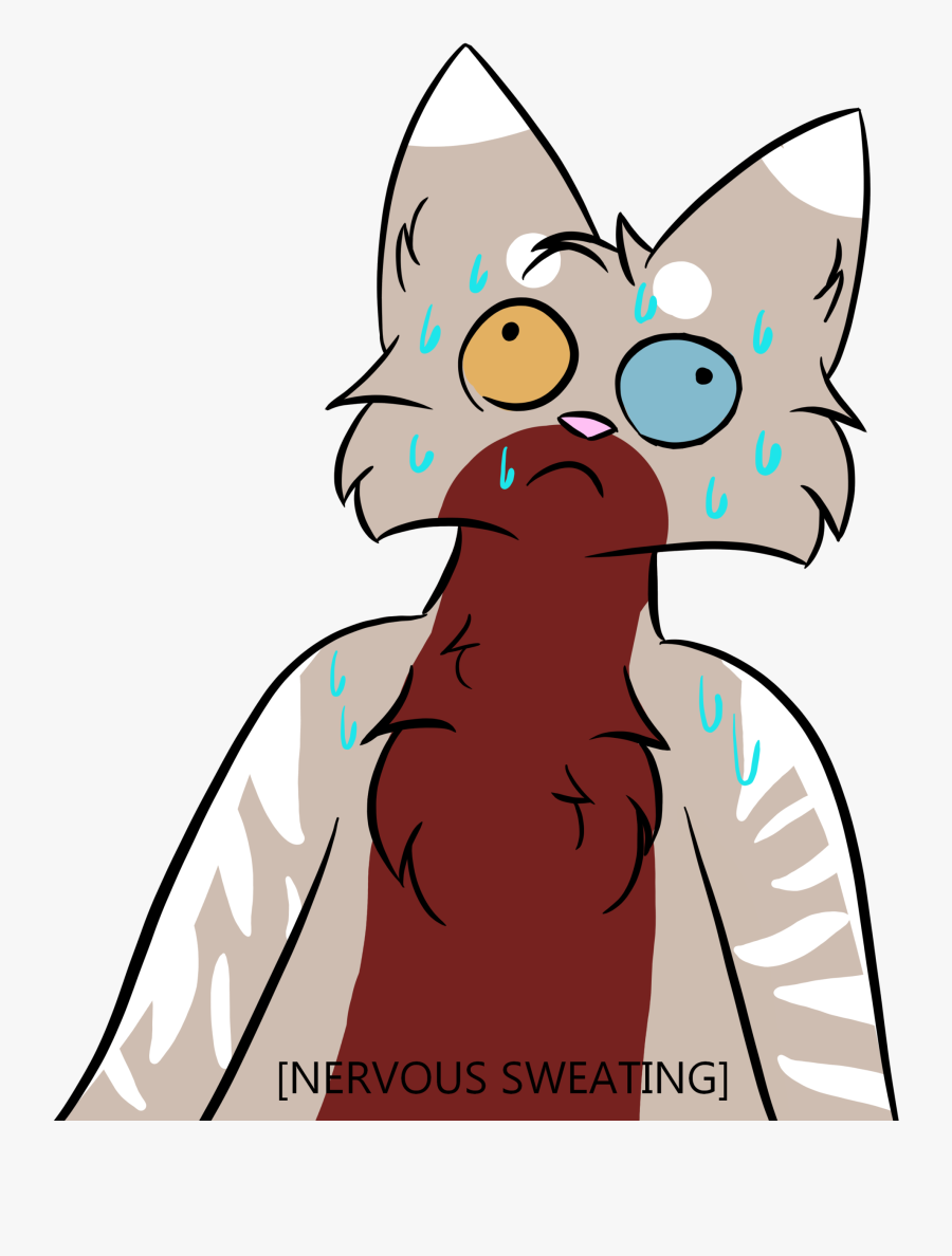 Nervous Sweating Rose - Cat Yawns, Transparent Clipart