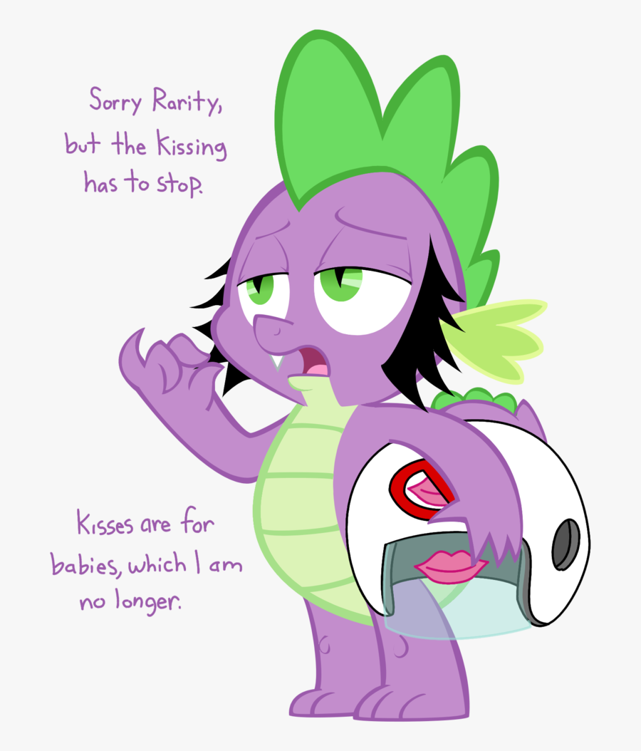 Acstlu, Crossover, Dragon, Grandma"s Kisses, Helmet, - Mlp Kissing Spongebob, Transparent Clipart