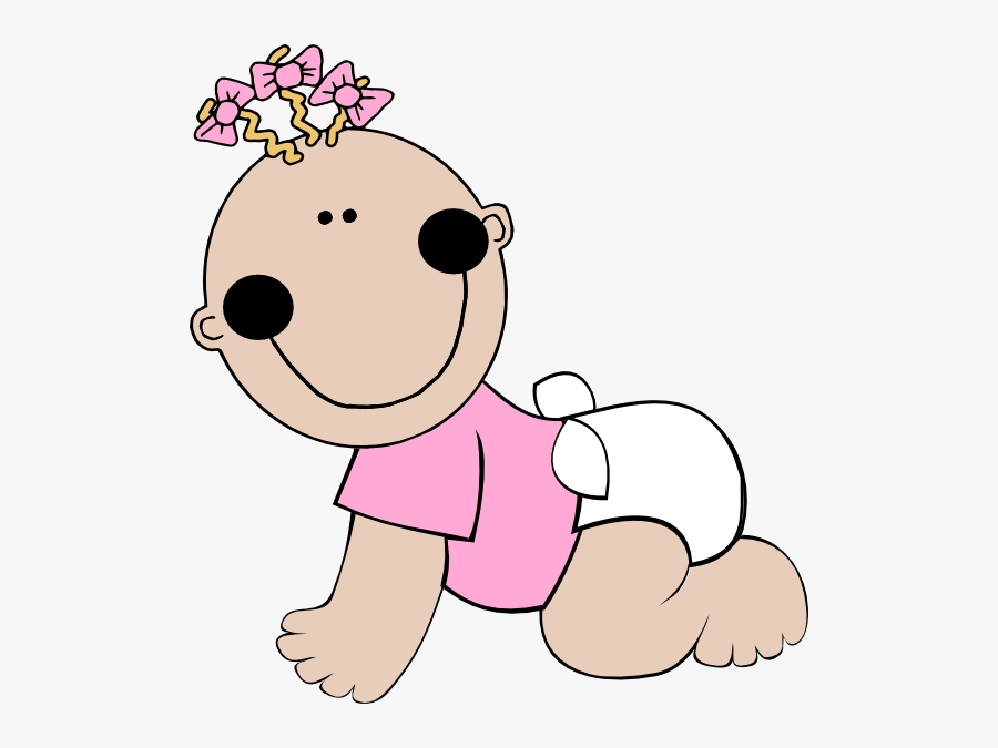 Transparent Baby Animals Png - Baby Girl Clip Art, Transparent Clipart