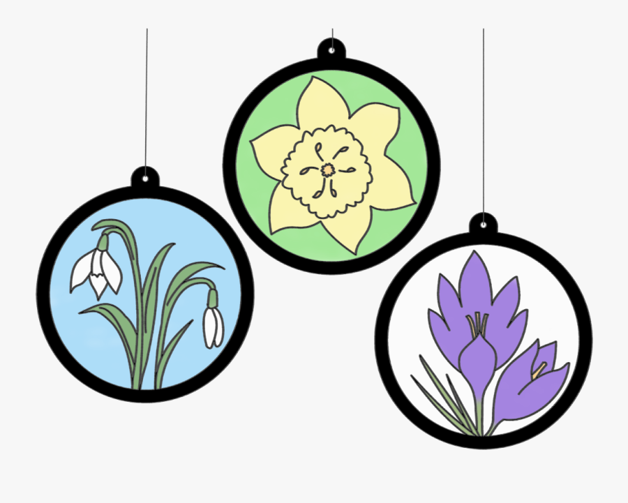Spring Flowers Light Catchers Clipart , Png Download, Transparent Clipart