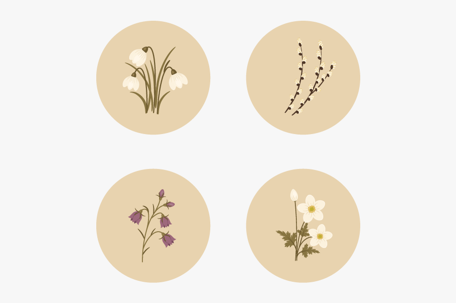 Clip Art Create Spring Flowers From - Illustrator Flower Tutorial, Transparent Clipart