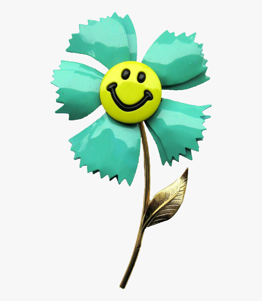 Flower Smiley Face Clipart, Transparent Clipart