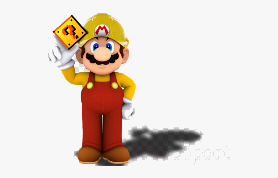 Mario Super Clipart Sunshine Bros Maker Transparent - Super Mario Maker Png, Transparent Clipart