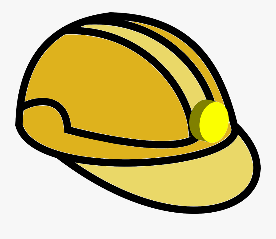 Helmet Mining Mine Medium - Mining Clipart, Transparent Clipart