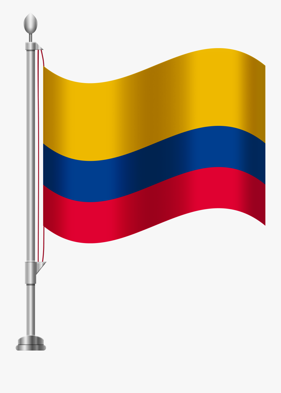 Colombian Flag Clipart, Transparent Clipart