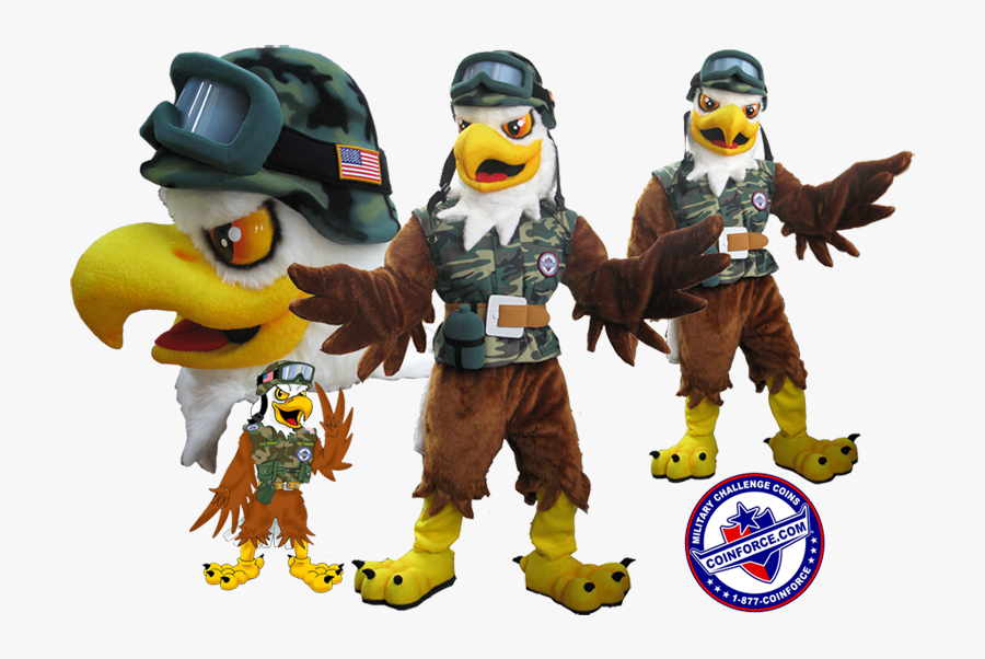 Transparent Hornet Clipart Mascots - Eagle Mascot Costume, Transparent Clipart