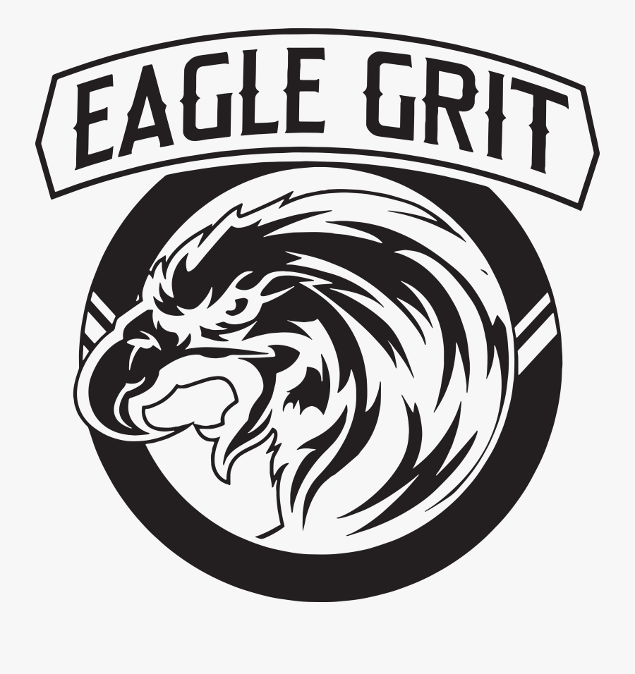 Eagle Grit Logo, Transparent Clipart