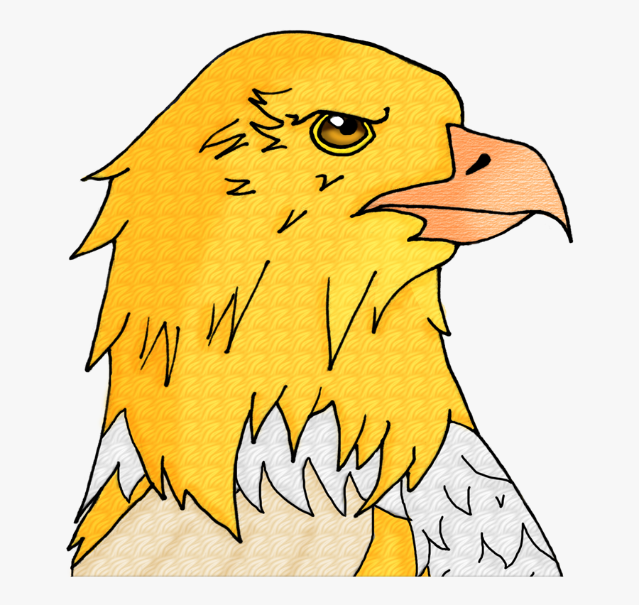 Cartoon Golden Eagle, Transparent Clipart