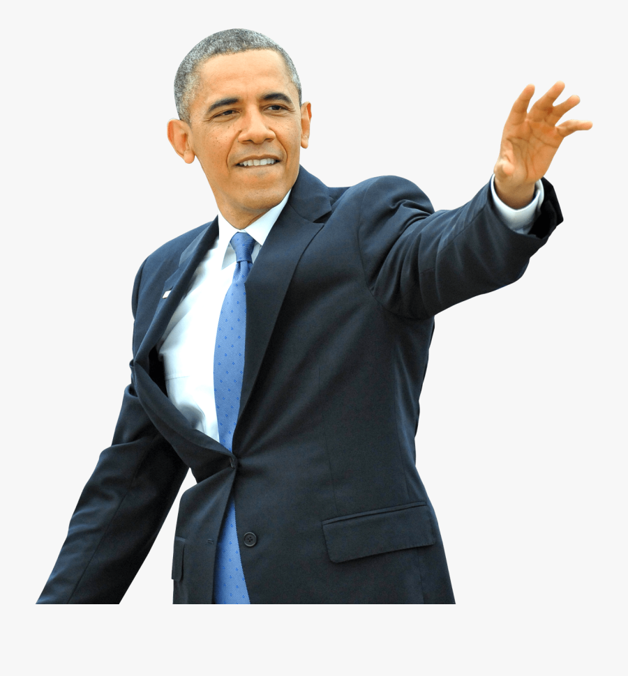 Barack Obama Waving - Barack Obama No Background, Transparent Clipart