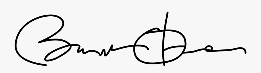 Obama Signature Vs Trump, Transparent Clipart