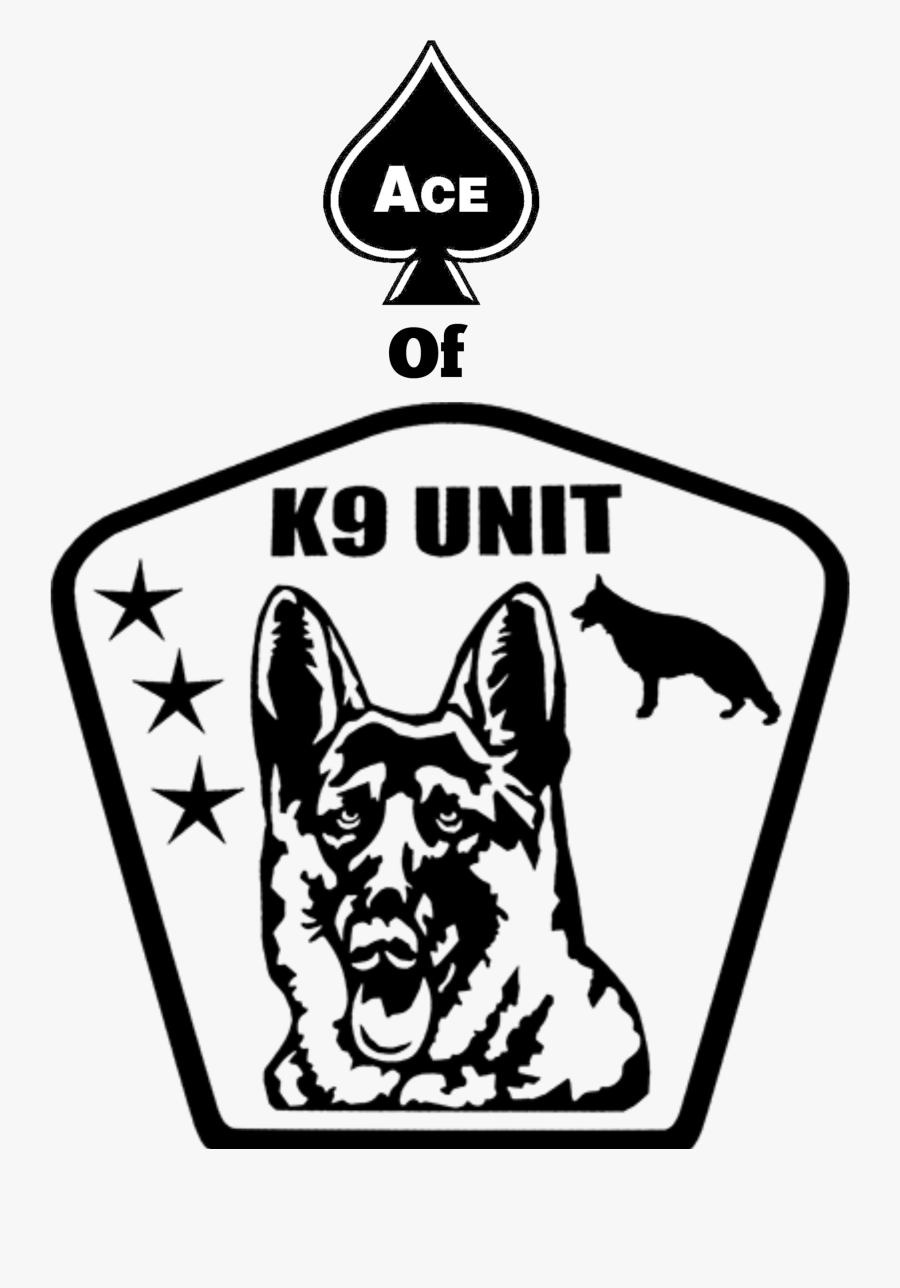 Police Dog Decal - K9 Dog Clip Art, Transparent Clipart
