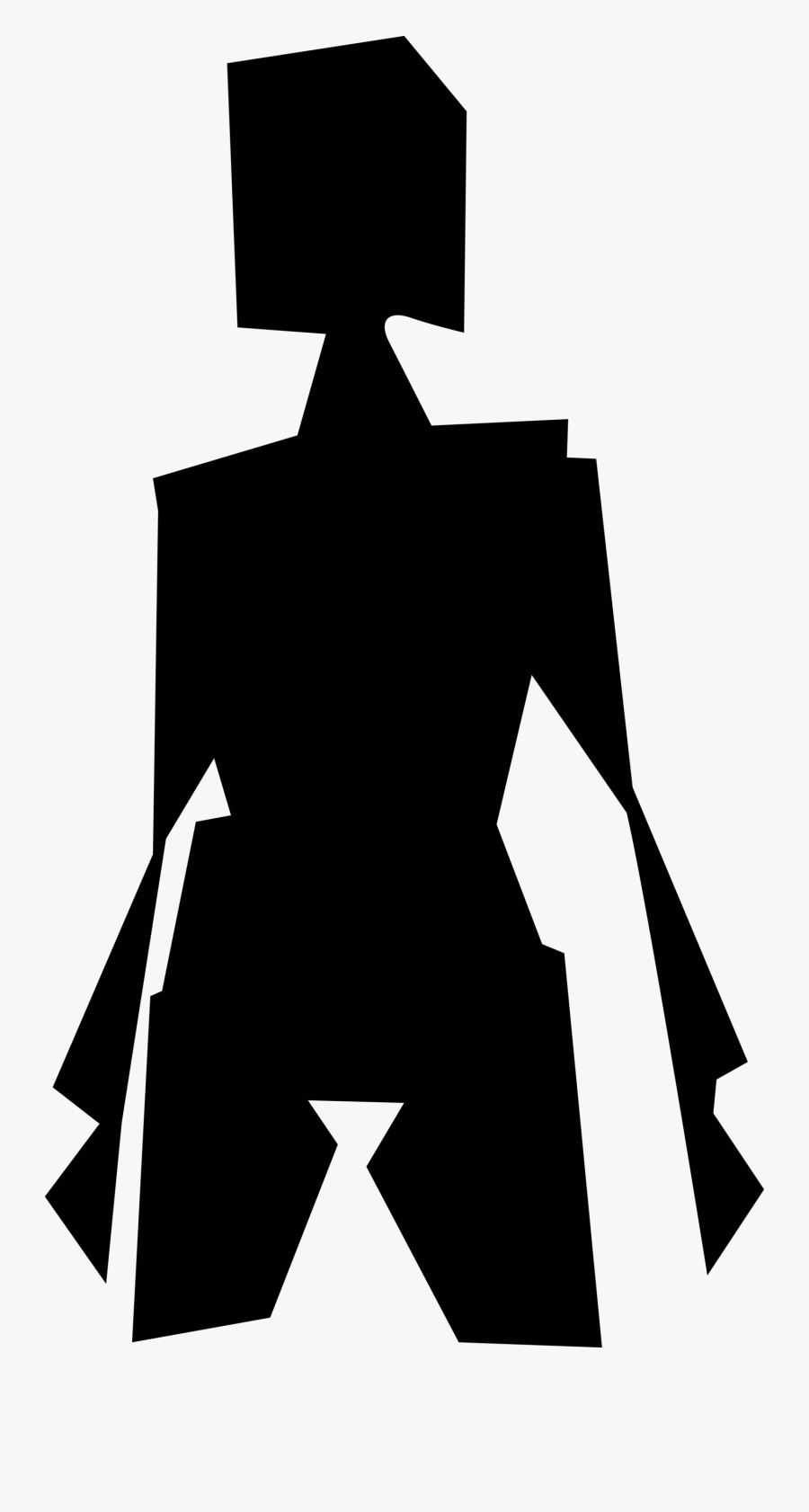 Clip Art Backbone Clipart - Black Evil Robot Transparent, Transparent Clipart