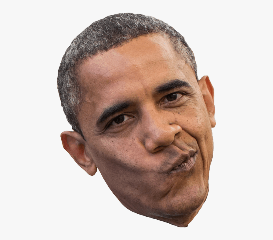 Barack Obama Face Png, Transparent Clipart