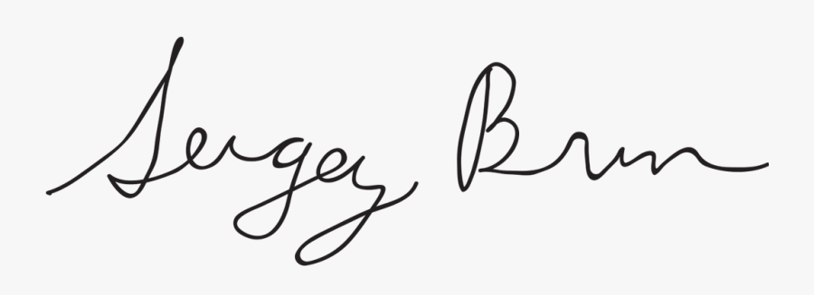 Barack Obama Signature Png , Png Download - Larry Page And Sergey Brin Signature, Transparent Clipart