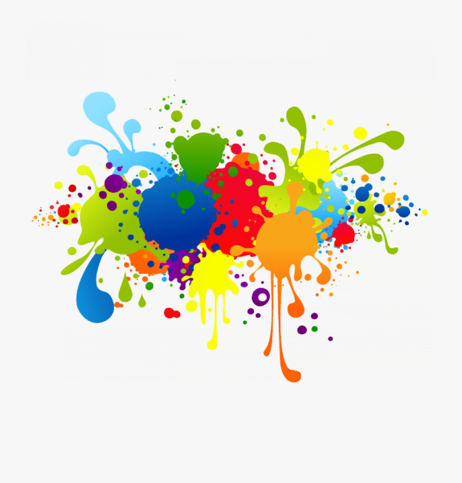 Television Wish Wallpaper Desktop High-definition Holi - Colour Paint Splash Png, Transparent Clipart
