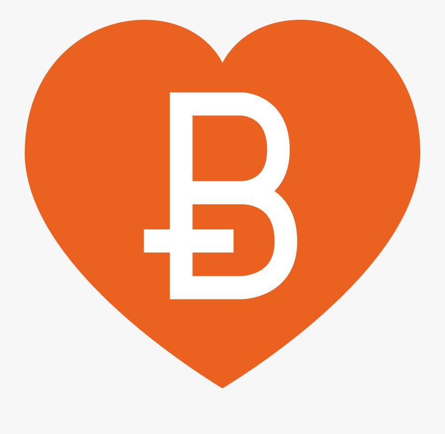Transparent Heart Attack Clipart - Bitcoin Donation Logo, Transparent Clipart