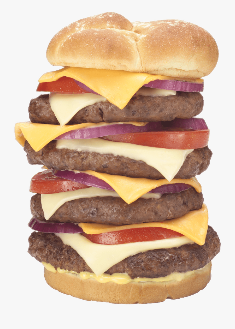 Quadruple Bypass Burger At Heart Attack Grill 9982 - Heart Attack Grill, Transparent Clipart