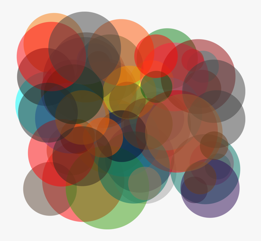 Circle,overlapping Circles Grid,venn Diagram - Circles Overlapping, Transparent Clipart