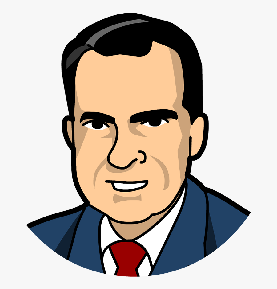 Richard Nixon Brainpop, Transparent Clipart