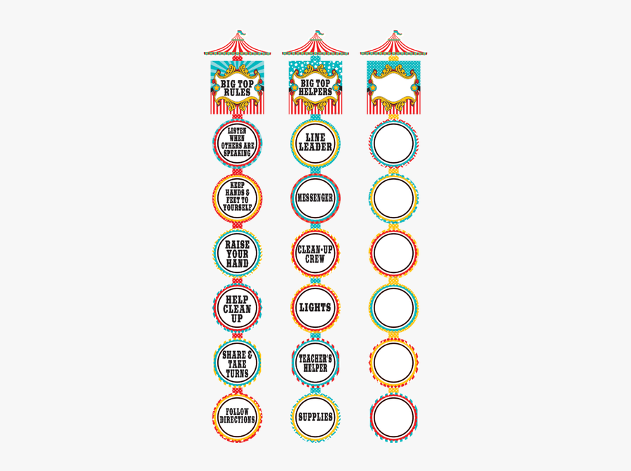 Carnival Ready Reminders - Circle, Transparent Clipart