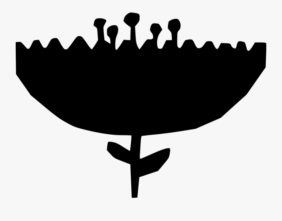 Silhouette,monochrome Photography,leaf, Transparent Clipart